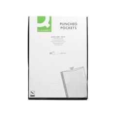 Funda multitaladros q-connect folio 120 mc cristal bolsa de 10 unidades - Imagen 6