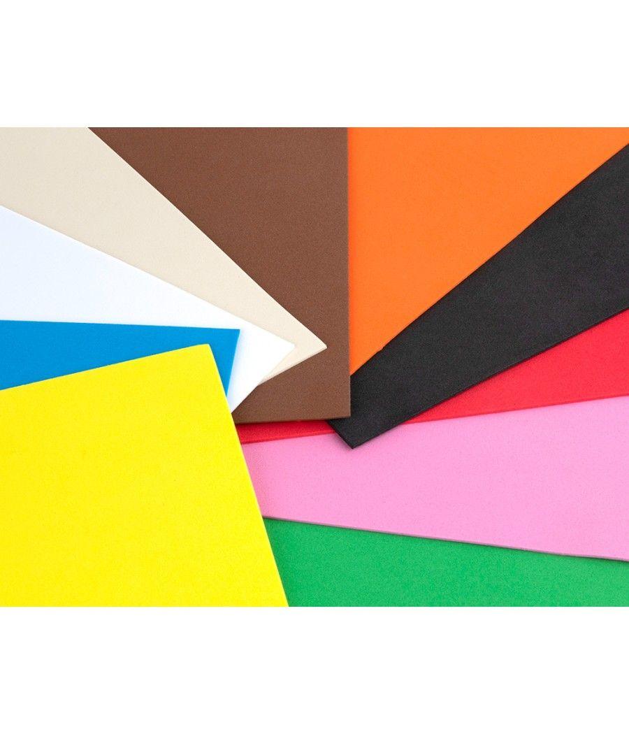 Goma eva liderpapel 50x70cm 60g/m2 espesor 1,5mm colores surtidos PACK 10 UNIDADES - Imagen 5