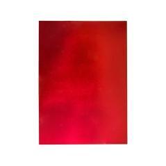 Goma eva liderpapel 50x70 cm espesor 2 mm metalizada rojo PACK 10 UNIDADES - Imagen 3