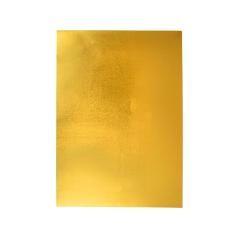 Goma eva liderpapel 50x70 cm espesor 2 mm metalizada oro PACK 10 UNIDADES - Imagen 3