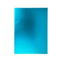 Goma eva liderpapel 50x70 cm espesor 2 mm metalizada azul claro PACK 10 UNIDADES - Imagen 3