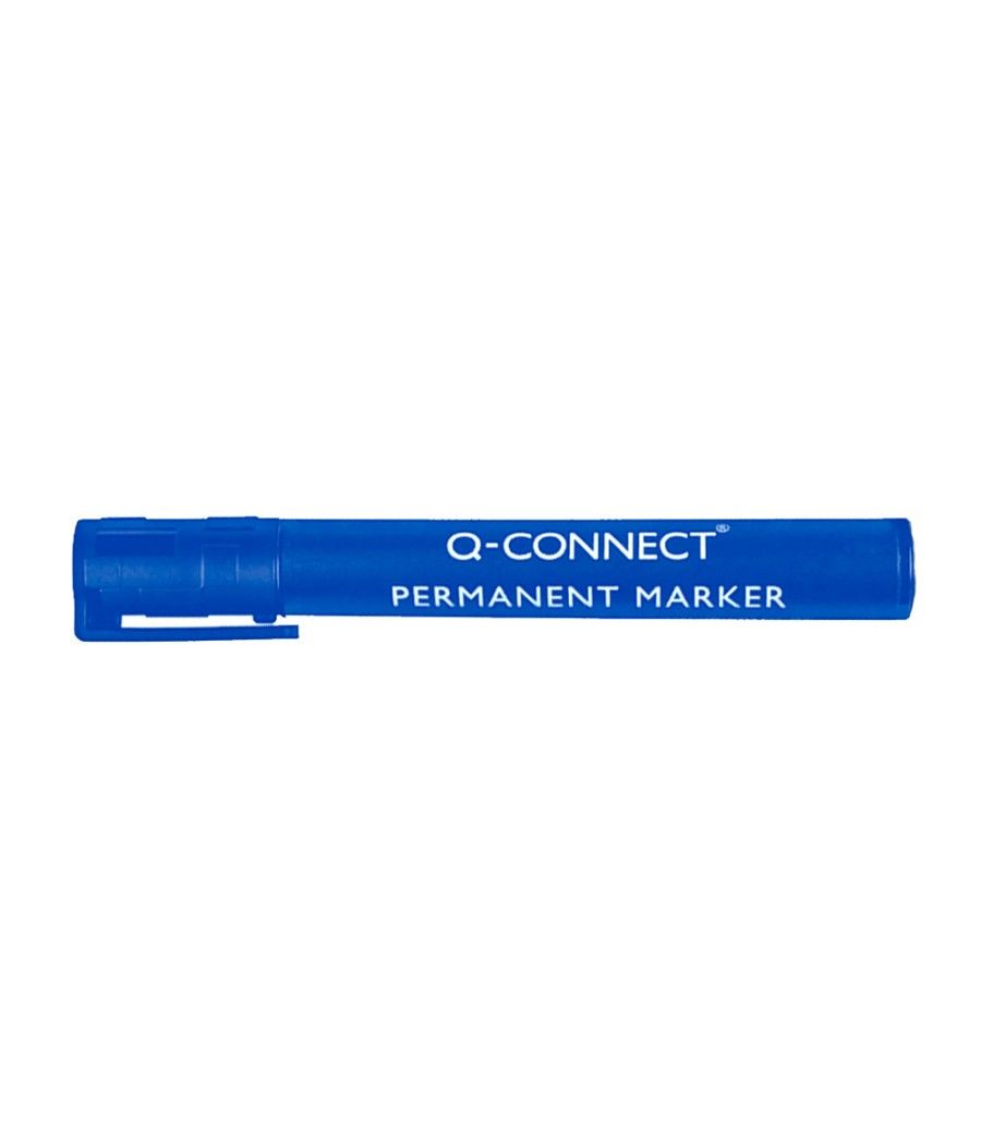 Rotulador q-connect marcador permanente azul punta redonda 3.0 mm PACK 10 UNIDADES - Imagen 5