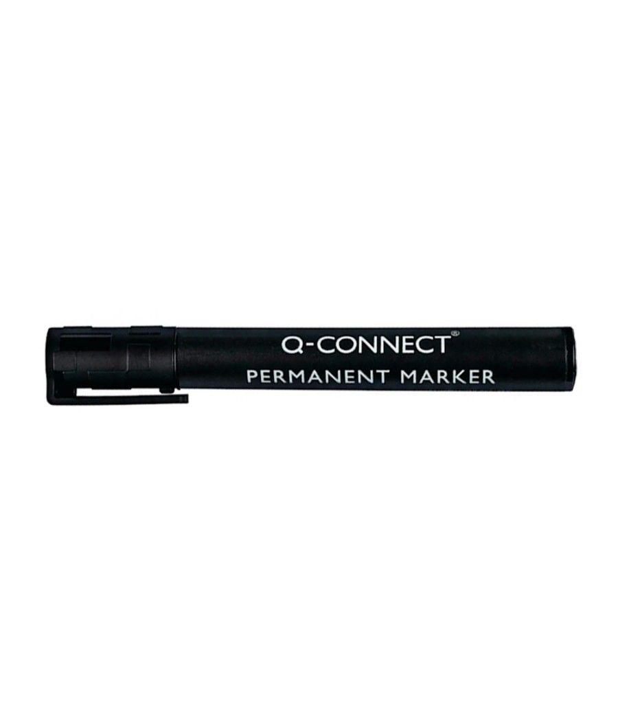Rotulador q-connect marcador permanente negro punta redonda 3.0 mm PACK 10 UNIDADES - Imagen 5