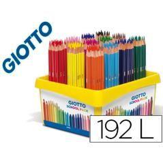 Lápices de colores giotto stilnovo school pack de 192 unidades 12 colores x 16 unidades - Imagen 2