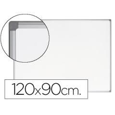 Pizarra blanca bi-office earth-it magnética de acero vitrificado marco de aluminio 120 x 90 cm con bandeja para - Imagen 2