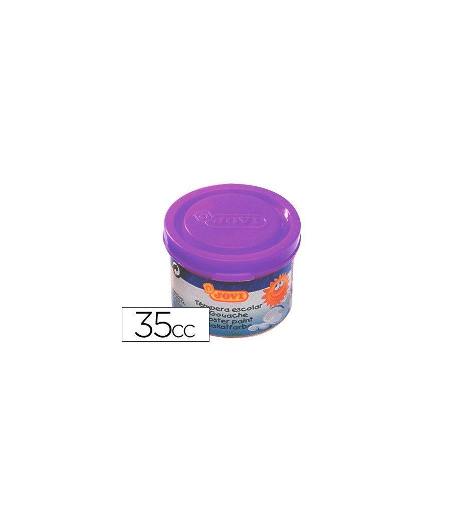 Tempera jovi 35 ml violeta PACK 5 UNIDADES - Imagen 2