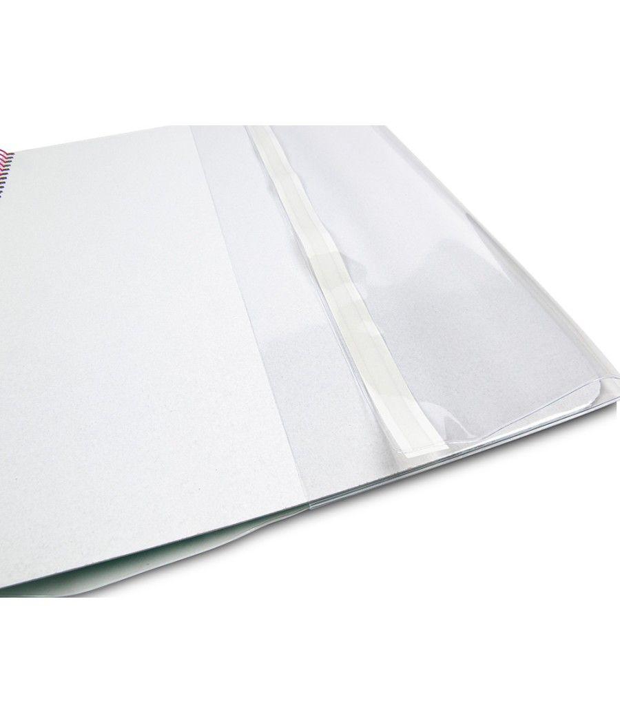 Forralibro liderpapel nº31 con solapa ajustable adhesivo 312 x 530 mm PACK 25 UNIDADES - Imagen 6