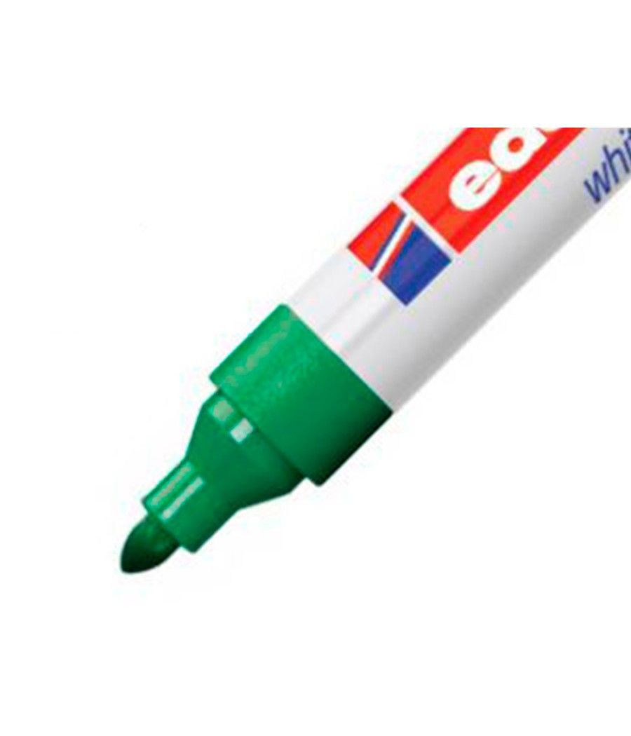 Rotulador edding para pizarra blanca 660 color verde punta redonda 1,5-3 mm PACK 10 UNIDADES - Imagen 4