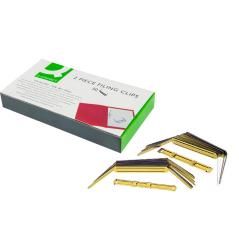 Encuadernador fastener q-connect dorado caja de 50 unidades - Imagen 3
