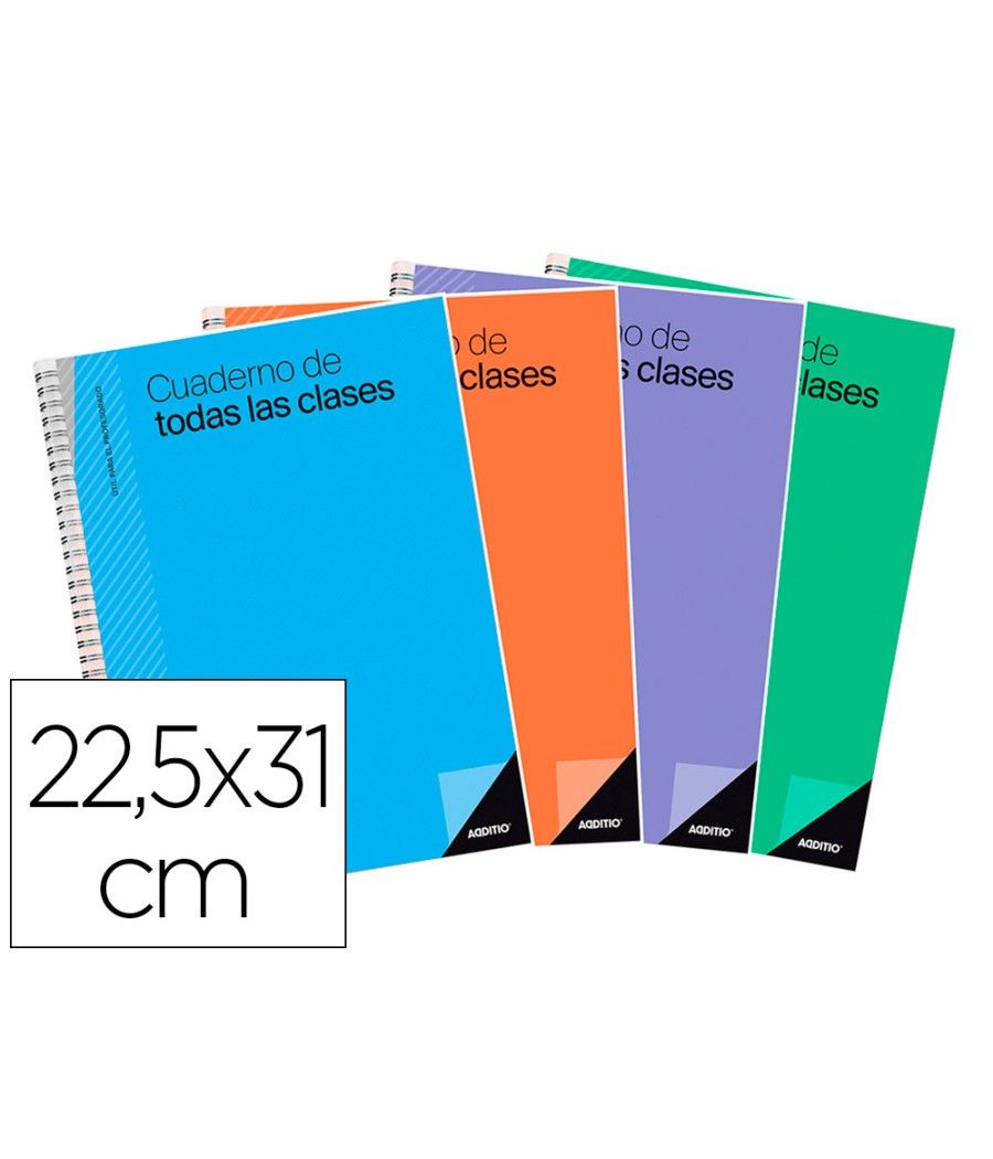 Cuaderno de todas las clases sv additio plan mensual del curso evaluacion continua y programacion semanal 22,5x31cm - Imagen 2