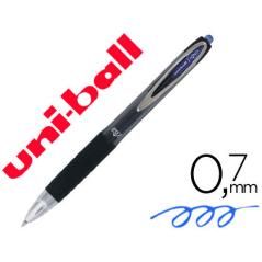 Bolígrafo uni-ball roller umn-207 retráctil 0,7 mm color azul PACK 12 UNIDADES - Imagen 2