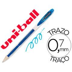 Bolígrafo uni-ball roller um-120 signo 0,7 mm tinta gel color azul claro PACK 12 UNIDADES - Imagen 2