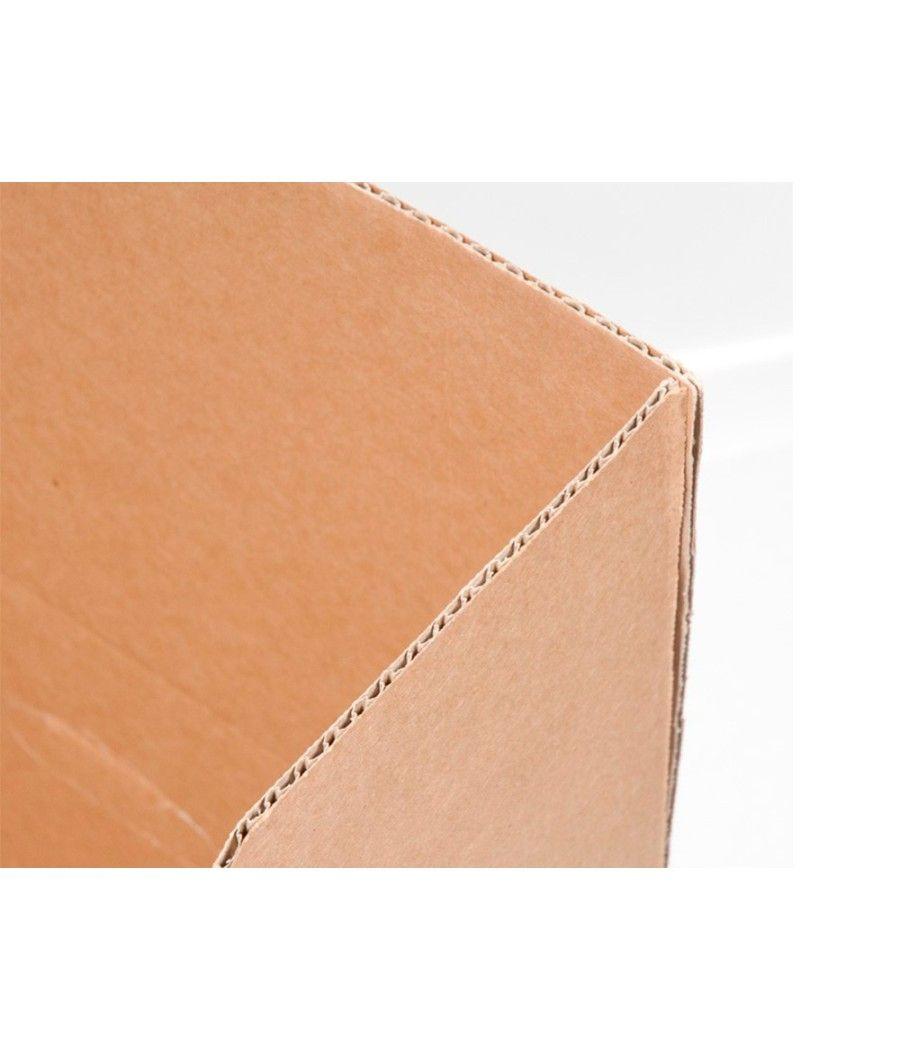 Caja para embalar q-connect fondo automático medidas 500x400x300 mm espesor cartón 3 mm - Imagen 4