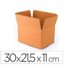 Caja para embalar q-connect fondo automático medidas 300x215x110 mm espesor cartón 3 mm - Imagen 2