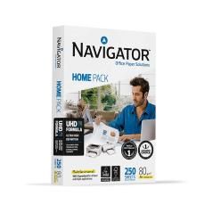 Papel fotocopiadora navigator home pack din a4 80 gramos paquete de 250 hojas - Imagen 4