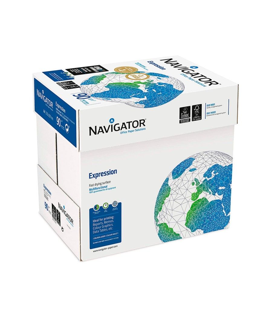 Papel fotocopiadora navigator home pack din a4 80 gramos paquete de 250 hojas - Imagen 6