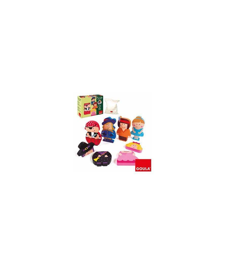 Puzzle goula infantil personajes magneticos - Imagen 2