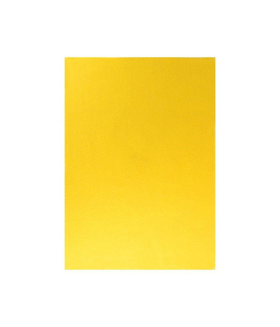 Fieltro liderpapel 50x70 cm amarillo 160 g/m2 PACK 10 UNIDADES - Imagen 3