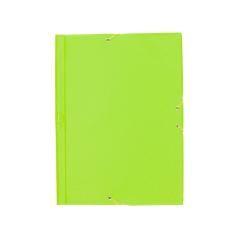 Carpeta liderpapel gomas plástico folio solapa color verde pistacho - Imagen 3