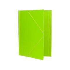 Carpeta liderpapel gomas plástico folio solapa color verde pistacho - Imagen 6