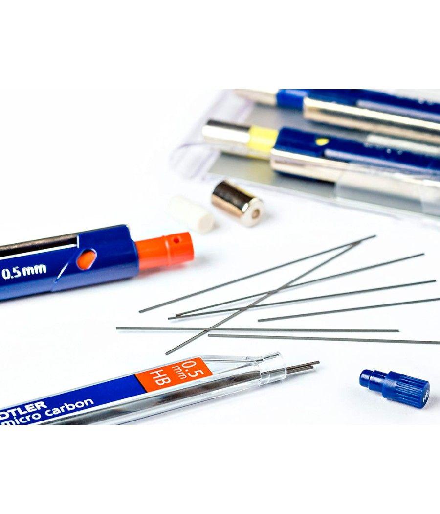 Minas staedtler mars micro grafito 0,5 mm hb tubo con 12 minas PACK 12 UNIDADES - Imagen 5