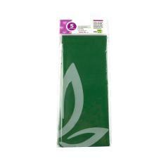 Papel seda liderpapel 52x76cm 18g/m2 bolsa de 5 hojas verde oscuro - Imagen 3