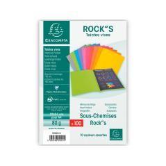 Subcarpeta papel exacompta din a4 colores surtidos 80 gr PACK 100 UNIDADES - Imagen 3