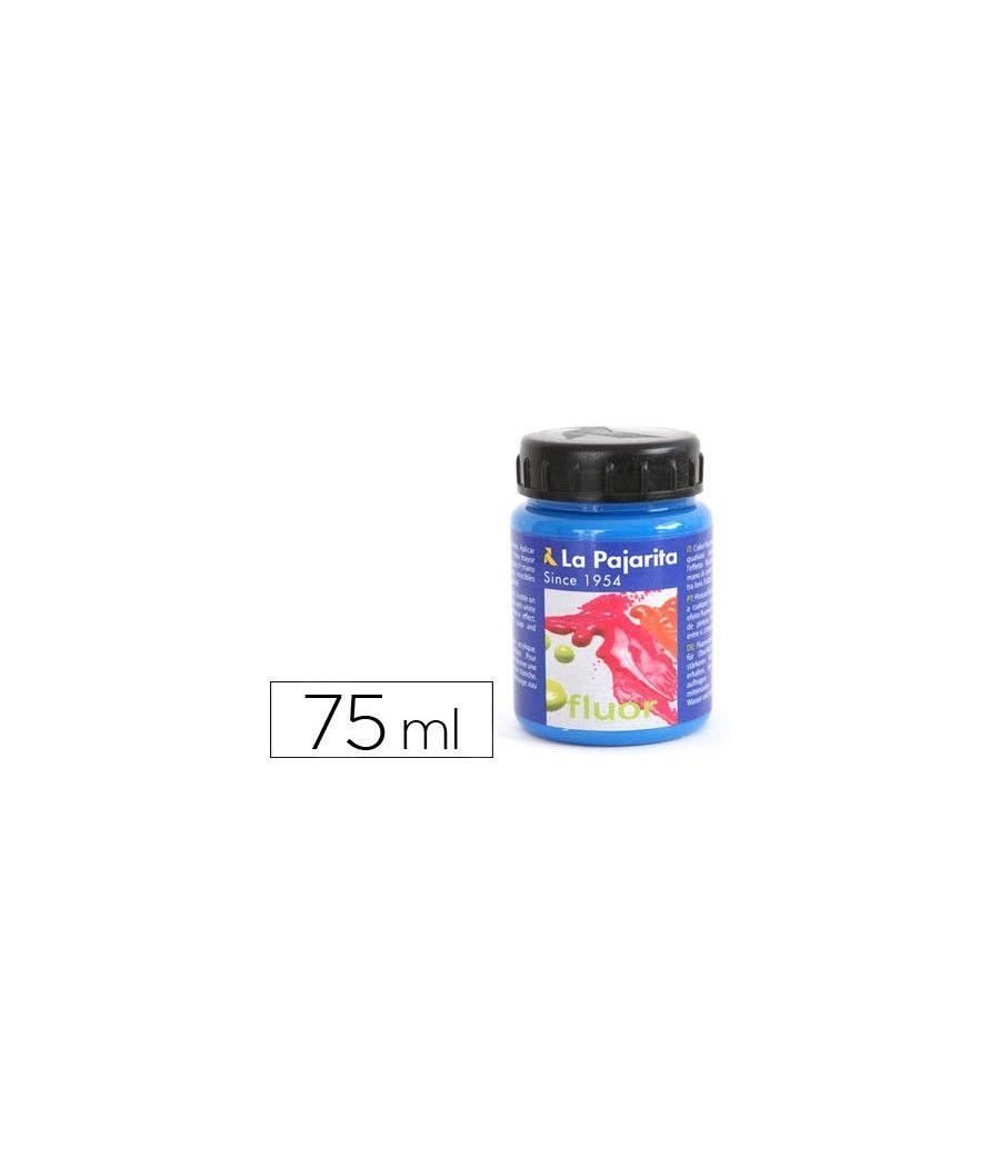 Pintura acrílica la pajarita f-05 azul luminoso 75ml PACK 6 UNIDADES - Imagen 2