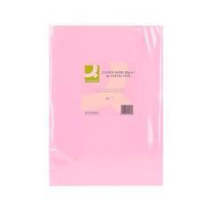 Papel color q-connect din a3 80 gr rosa paquete de 500 hojas - Imagen 3