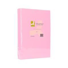 Papel color q-connect din a3 80 gr rosa paquete de 500 hojas - Imagen 4