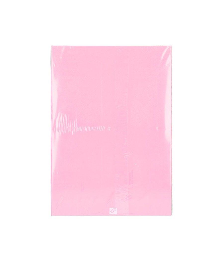 Papel color q-connect din a3 80 gr rosa paquete de 500 hojas - Imagen 5