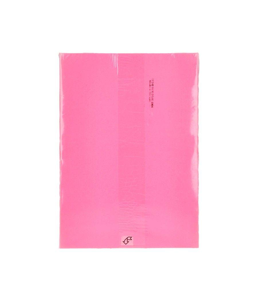 Papel color q-connect din a4 80gr rosa neon paquete de 500 hojas - Imagen 5