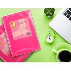 Papel color q-connect din a4 80gr rosa intenso paquete de 500 hojas - Imagen 7