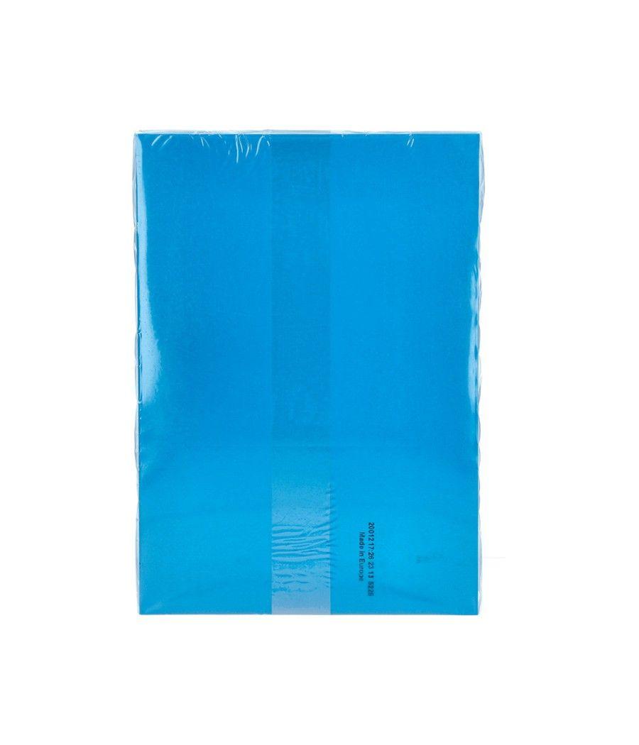 Papel color q-connect din a4 80gr azul intenso paquete de 500 hojas - Imagen 5