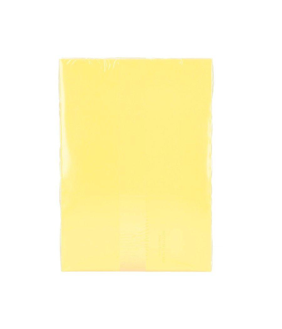Papel color q-connect din a4 80gr amarillo paquete de 500 hojas - Imagen 5