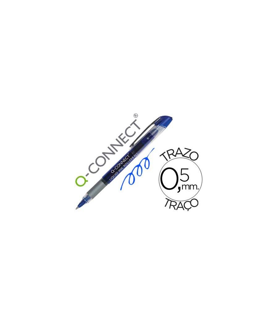Rotulador q-connect roller ball azul 0,5 mm PACK 10 UNIDADES - Imagen 2