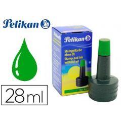 Tinta tampón pelikan verde frasco de 28 ml - Imagen 2