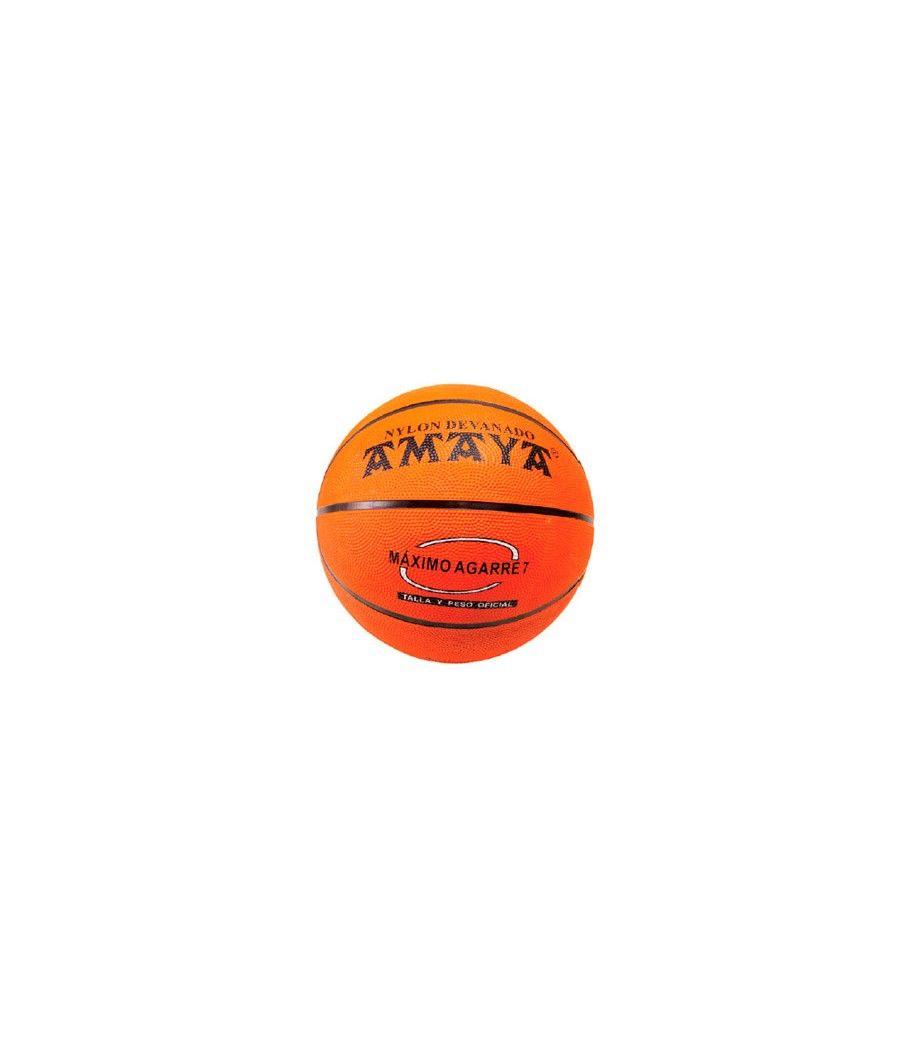 Balon amaya de basket caucho naranja n 6 - Imagen 2