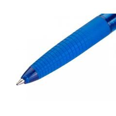 Bolígrafo pilot super grip g azul retráctil sujecion de caucho tinta base de aceite PACK 12 UNIDADES - Imagen 4