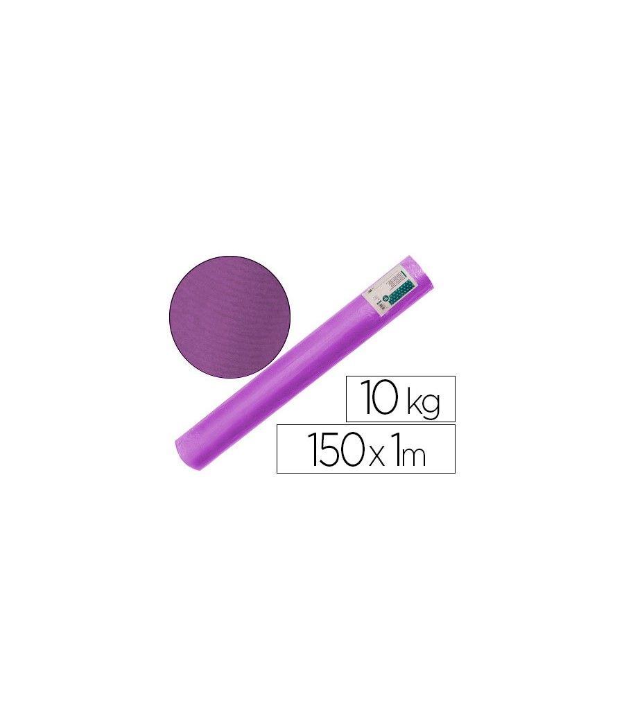 Papel kraft verjurado liderpapel violeta 150mt 65gr bobina 10kg - Imagen 2