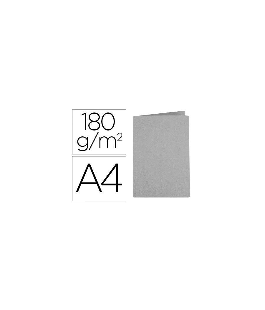 Subcarpeta liderpapel a4 gris 180g/m2 PACK 50 UNIDADES - Imagen 2