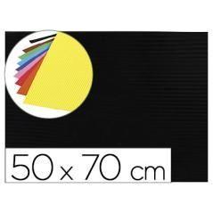 Goma eva ondulada liderpapel 50x70cm 2,2mm de espesor negro PACK 10 UNIDADES - Imagen 2