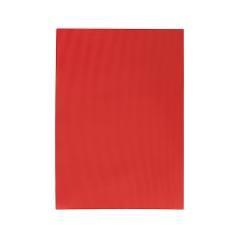 Goma eva ondulada liderpapel 50x70cm 2,2mm de espesor rojo PACK 10 UNIDADES - Imagen 3