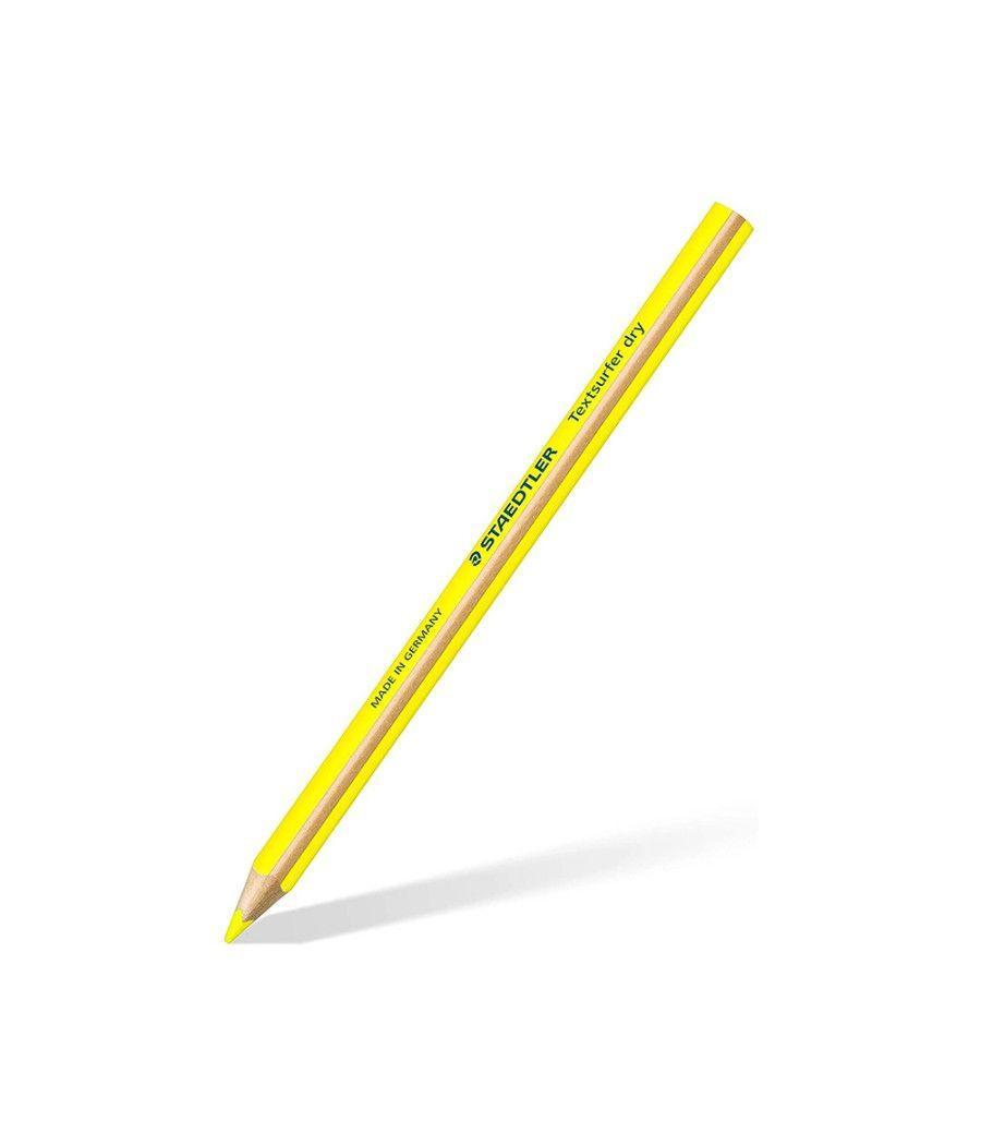 Lápices fluorescente staedtler triangular top star amarillo caja de 12 unidades - Imagen 4