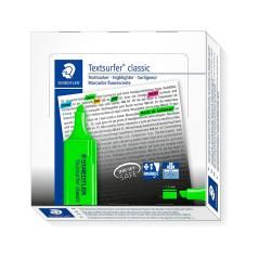 Rotulador staedtler textsurfer classic 364 fluorescente verde PACK 10 UNIDADES - Imagen 3