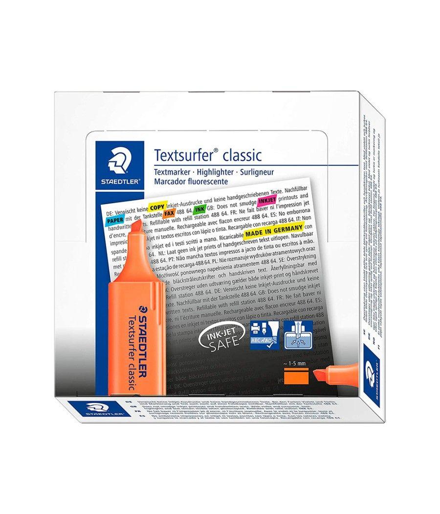 Rotulador staedtler textsurfer classic 364 fluorescente naranja PACK 10 UNIDADES - Imagen 3