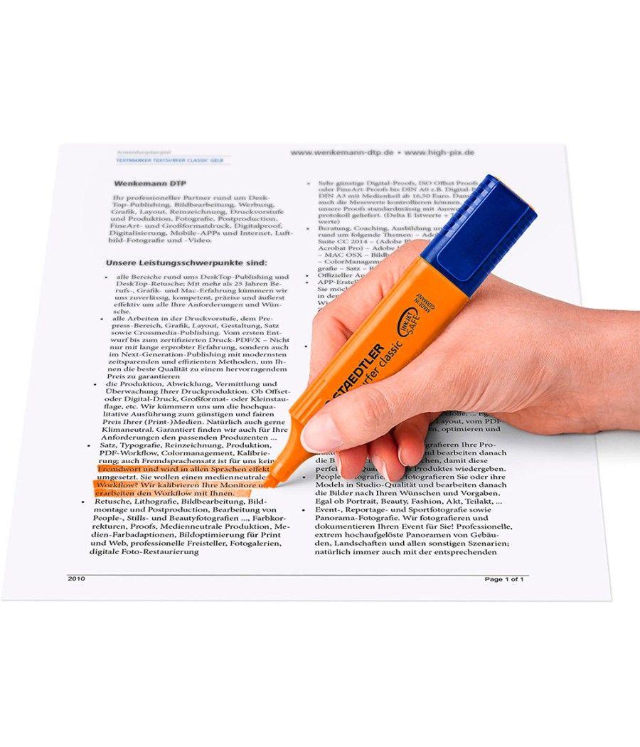 Rotulador staedtler textsurfer classic 364 fluorescente naranja PACK 10 UNIDADES - Imagen 7