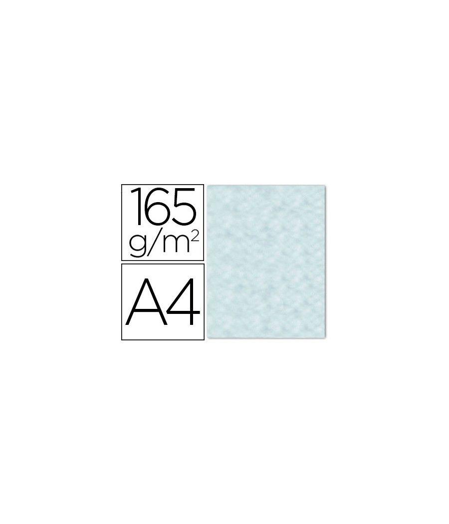 Papel color liderpapel pergamino con bordes a4 165g/m2 azul pack de 25 hojas - Imagen 2