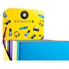 Carpeta 4 anillas 40 mm mixtas liderpapel antartik a4 forrada colores surtidos PACK 10 UNIDADES - Imagen 6