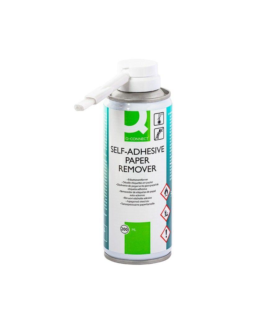 Limpiador de pegamento q-connect para etiqueta adhesiva bote de 200 ml - Imagen 4